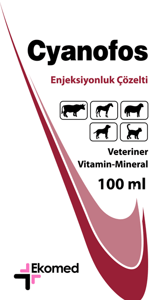 Cyanofos, veterinary vitamin - mineral.