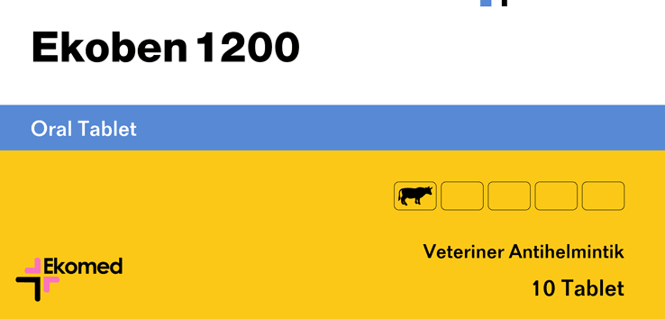 Ekoben 1200, veterinary antihelmintik.