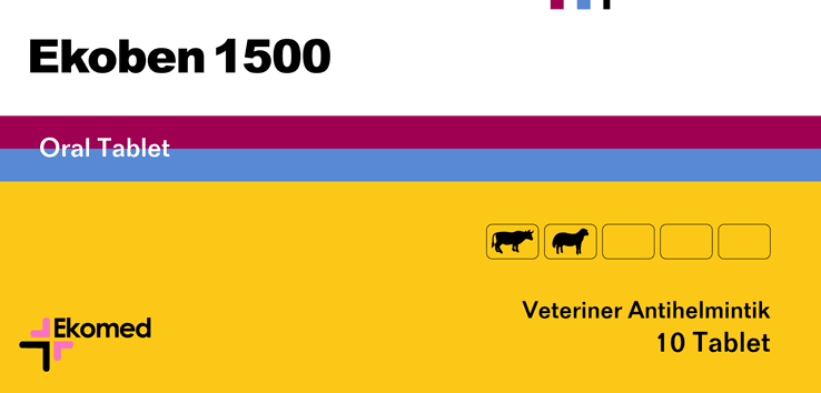 Ekoben 1500, veterinary antihelmintik.