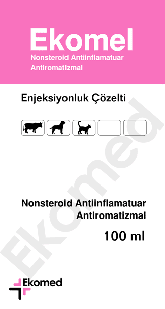 Ekomel, veterinary nonstreoid antiinflamatuar antiromatizmal.
