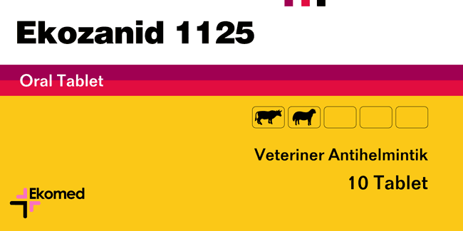 Ekozanid 1125, veterinary antihelmintik.