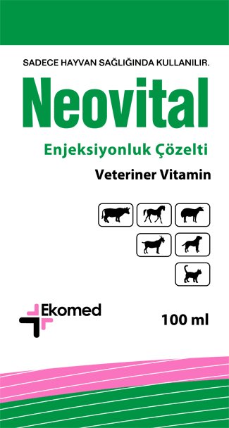 Neovital, veterinary vitamin.
