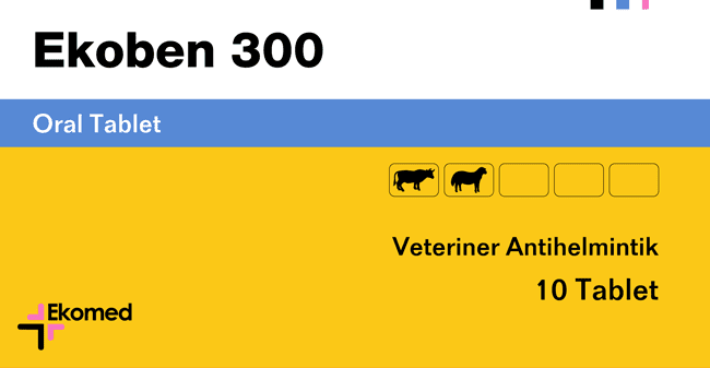 Ekoben 300, veteriner antihelmintik.