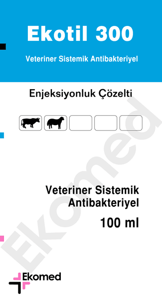 Ekotil 300, veteriner sistemik antibakteriyel.
