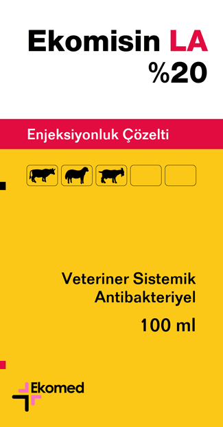 Ekomisin-LA, veterinary systemic antibacterial.
