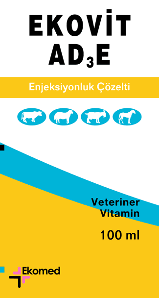Ekovit AD3E, veterinary vitamin.