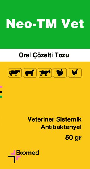 Neo-TM Vet, veterinary systemic antibacterial.
